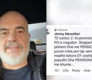 S’po punon mirë me pensionet, Rama i përgjigjet komentuesit: Pensionistët e dinë kush e bëri Shqipërinë “lesh e li”, më të mirë se ne s’ka